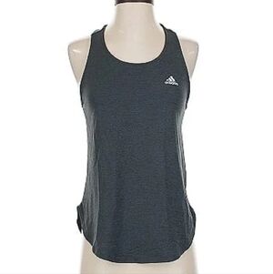 ADIDAS size Small Aeroready Active Tank Racerback Gray
